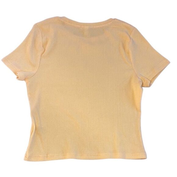 Derek Heart Women’s Cropped Short Sleeve Ribbed Top Shirt 2-Pack Size XL - Picture 7 of 7